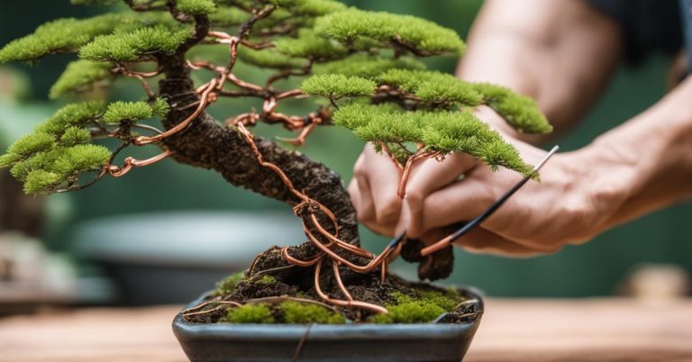 Drutowanie bonsai: jak formować i kształtować drzewko za pomocą drutu