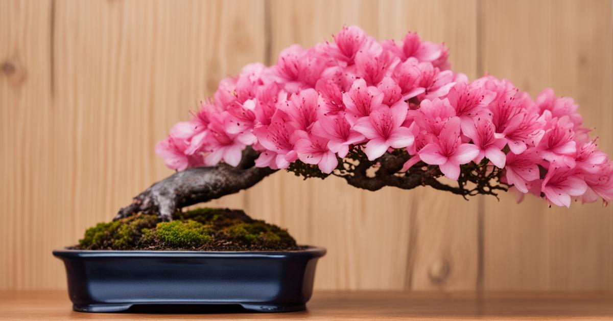 Azalia japońska bonsai: pielęgnacja i kwitnienie Twojego rhododendron azalea