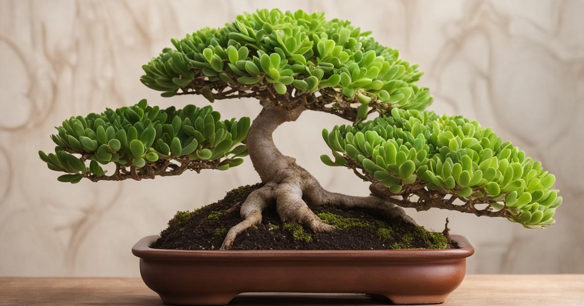 Crassula ovata bonsai: Grubosz jajowaty jako drzewko do domu i ogrodu