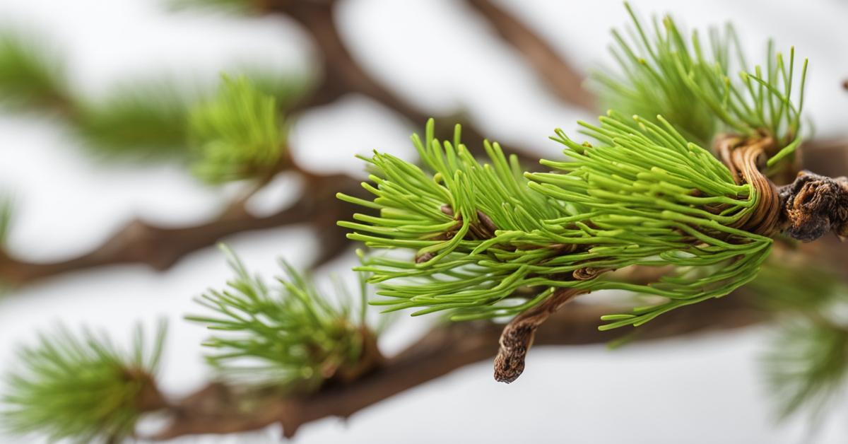 modrzew bonsai