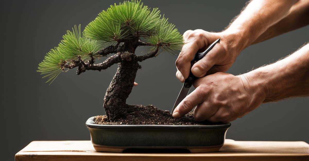 sosna bonsai