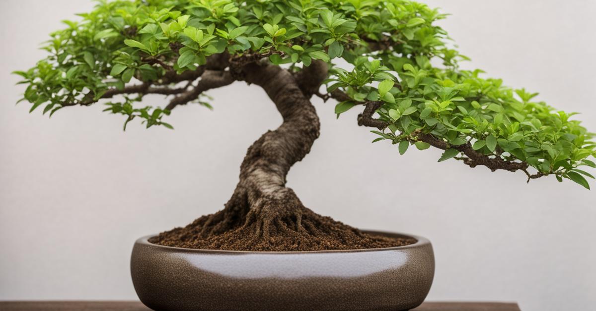 wiąz drobnolistny bonsai