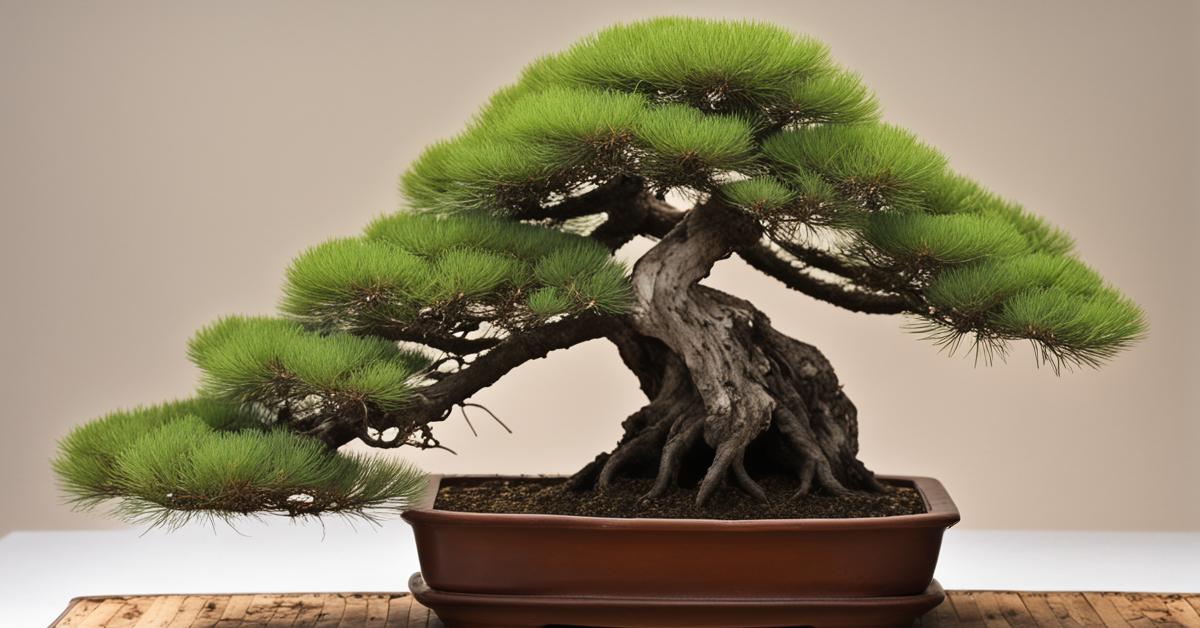 sosna drobnokwiatowa bonsai