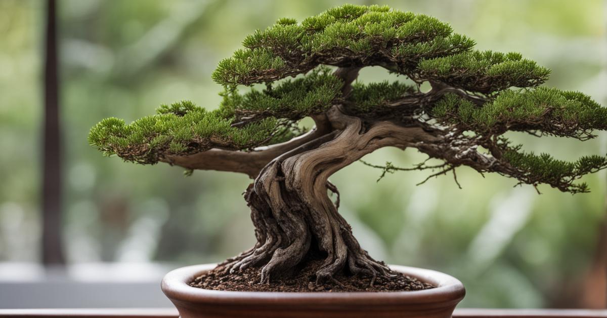 jałowiec chiński bonsai